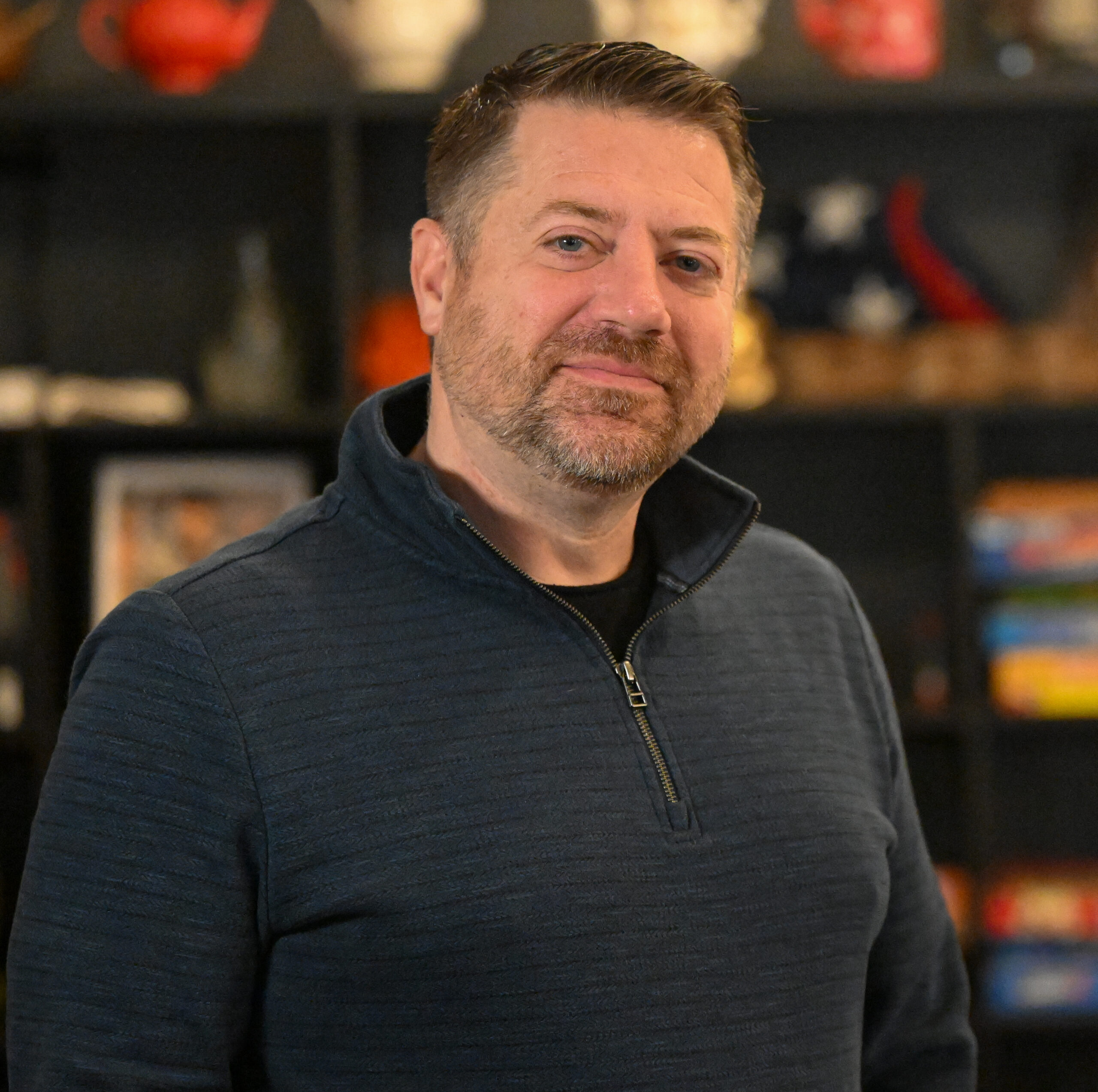 Matt Wilson in his office